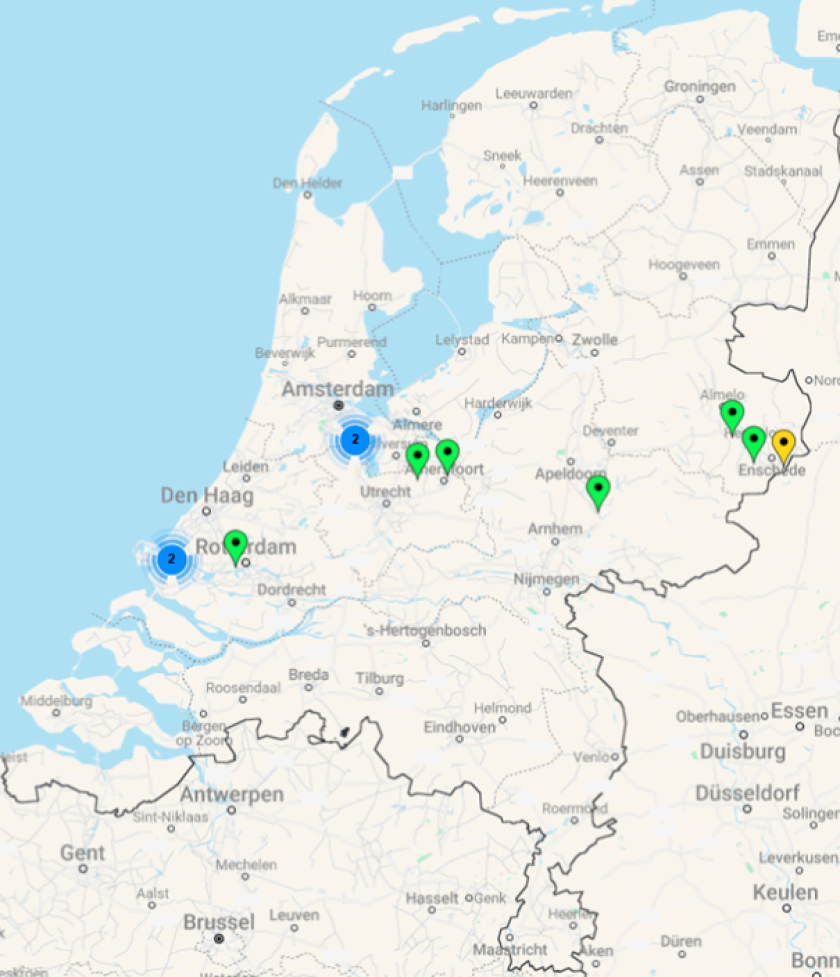 Klik op de afbeelding om alle bestrijdingsprojecten te bekijken